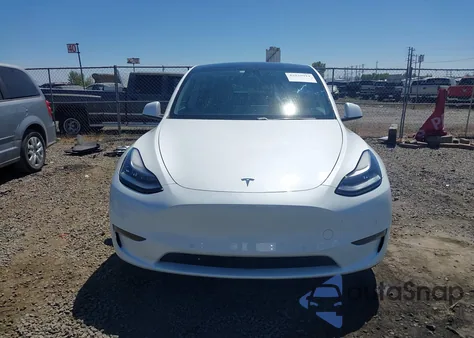 2021 Tesla Model Y Long Range Dual Motor All-Wheel Drive from USA, damaged, VIN 5YJYGDEE6MF063038